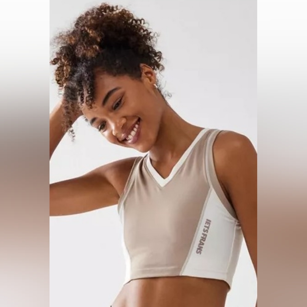 URBAN OUTFITTERS iets frans SPORT top & leggings SET